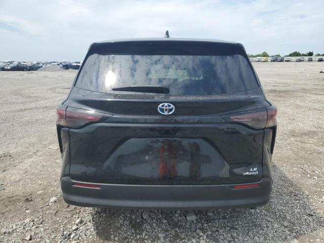 5TDKRKEC4PS162962 - 2023 TOYOTA SIENNA LE BLACK photo 6