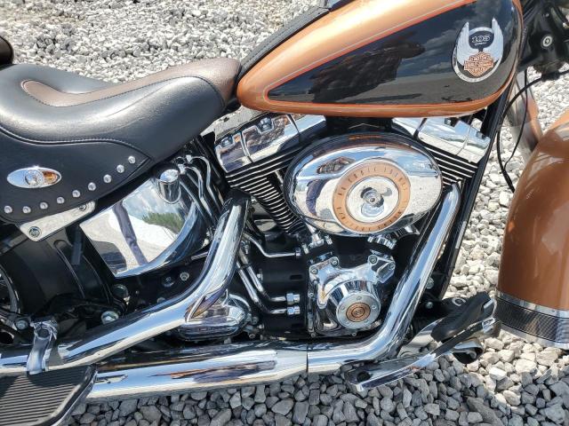 1HD1BW54X8Y034553 - 2008 HARLEY-DAVIDSON FLSTC 105TH ANNIVERSARY EDITION ORANGE photo 7