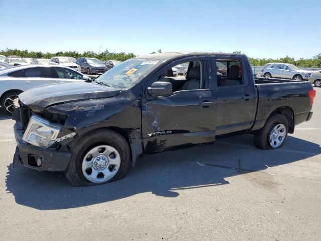 1N6AA1EK6HN530213 - 2017 NISSAN TITAN S BLACK photo 1