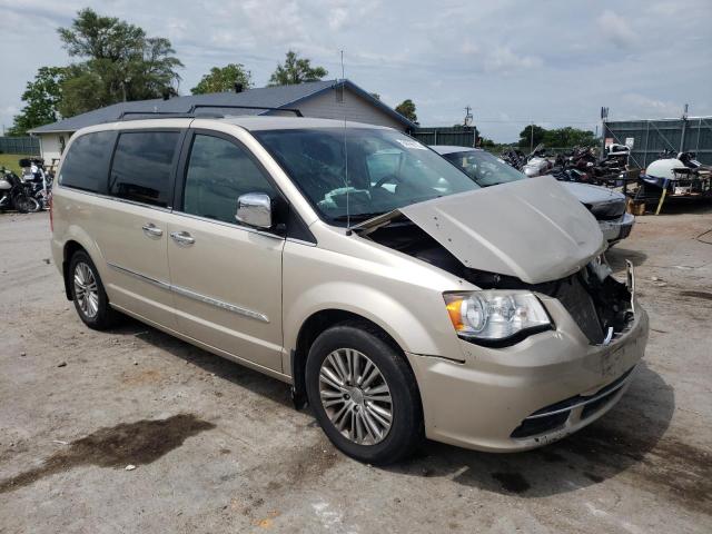 2C4RC1CG5DR793823 - 2013 CHRYSLER TOWN & COU TOURING L GOLD photo 4