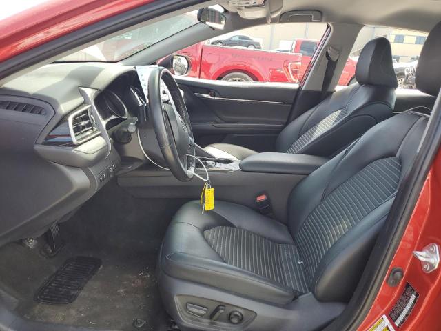 4T1G11AK7NU009386 - 2022 TOYOTA CAMRY SE RED photo 7