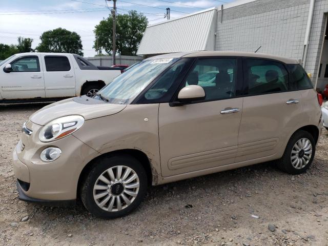 ZFBCFABHXEZ024963 - 2014 FIAT 500L EASY BROWN photo 1