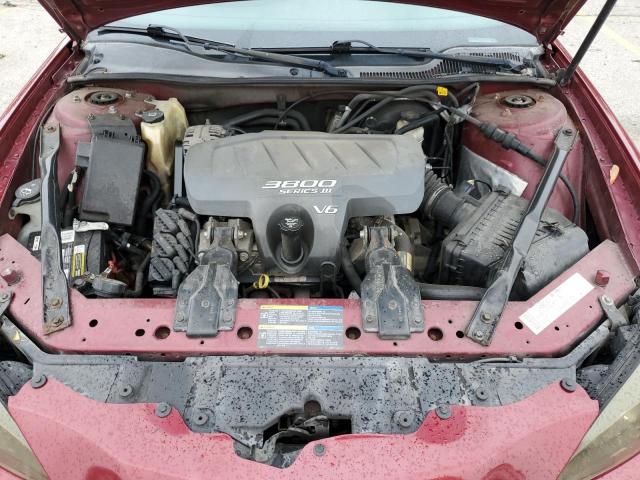 2G2WP522751244312 - 2005 PONTIAC GRAND PRIX 红色 照片 11