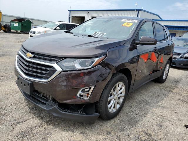 2GNAXUEV0L6222424 - 2020 CHEVROLET EQUINOX LT BROWN photo 1