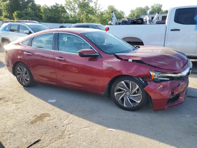 19XZE4F94ME009092 - 2021 HONDA INSIGHT TOURING RED photo 4