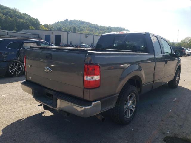 1FTRX12W87NA85340 - 2007 FORD F150 GRAY photo 4