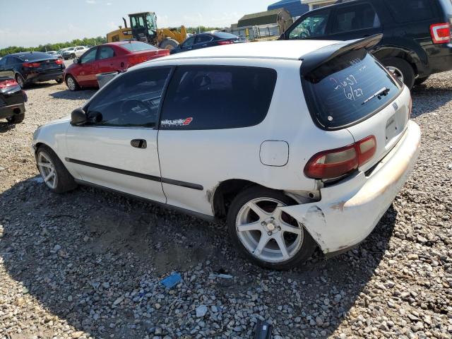 2HGEH2462PH502637 - 1993 HONDA CIVIC DX WHITE photo 2