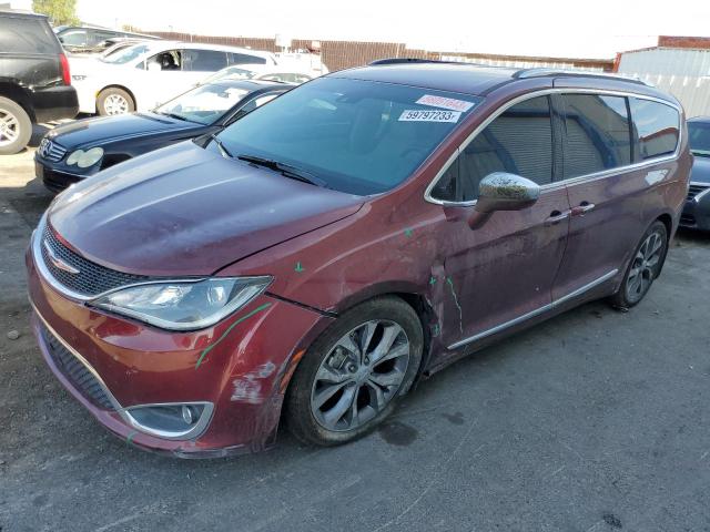 2C4RC1GG7HR602984 - 2017 CHRYSLER PACIFICA LIMITED MAROON photo 1