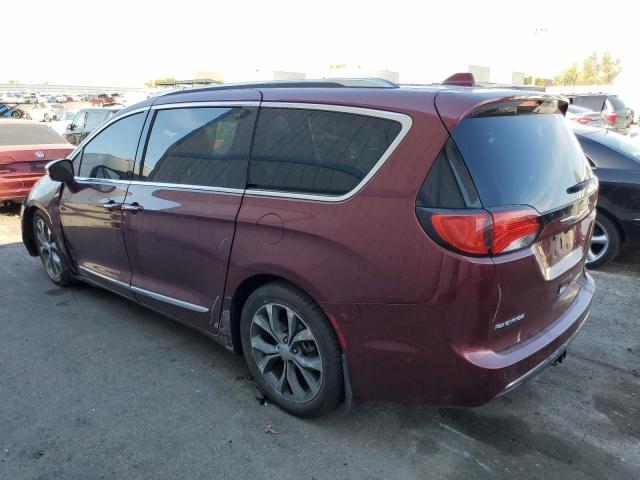 2C4RC1GG7HR602984 - 2017 CHRYSLER PACIFICA LIMITED MAROON photo 2