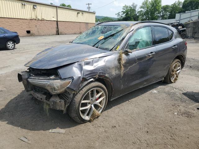 ZASPAKBN8K7C43413 - 2019 ALFA ROMEO STELVIO TI GRAY photo 1