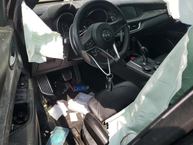 ZASPAKBN8K7C43413 - 2019 ALFA ROMEO STELVIO TI GRAY photo 8