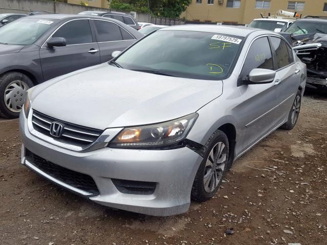 1HGCR2F38FA164715 - 2015 HONDA ACCORD LX  photo 2