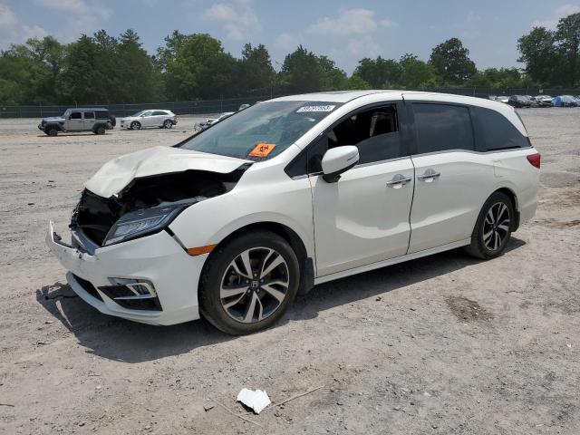 5FNRL6H99JB017922 - 2018 HONDA ODYSSEY ELITE WHITE photo 1