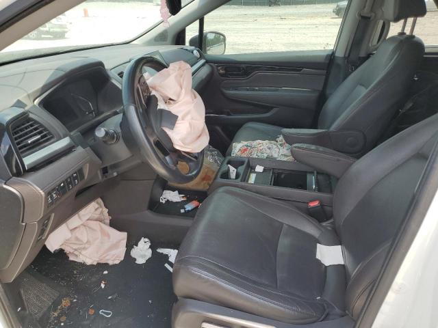 5FNRL6H99JB017922 - 2018 HONDA ODYSSEY ELITE Weiß Foto 7
