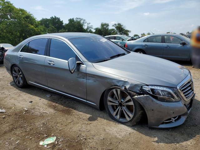 WDDUG8FB5FA119594 - 2015 MERCEDES-BENZ S550 550 4MATIC GRAY photo 4