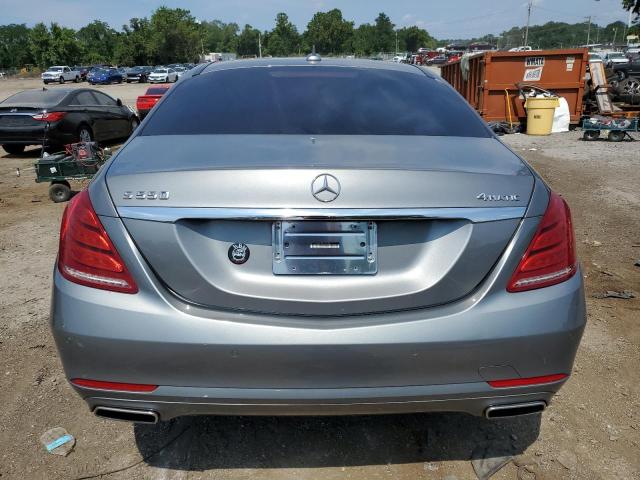 WDDUG8FB5FA119594 - 2015 MERCEDES-BENZ S550 550 4MATIC GRAY photo 6