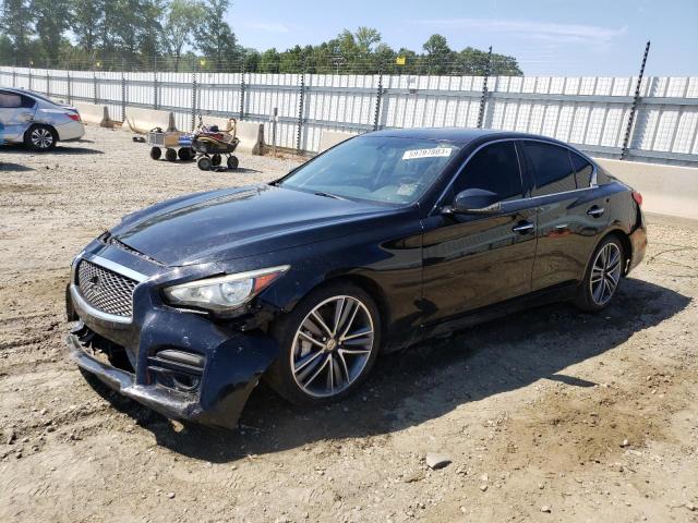 JN1BV7AP1EM670271 - 2014 INFINITI Q50 BASE BLACK photo 1