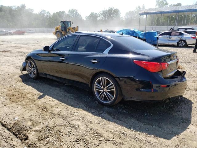 JN1BV7AP1EM670271 - 2014 INFINITI Q50 BASE BLACK photo 2