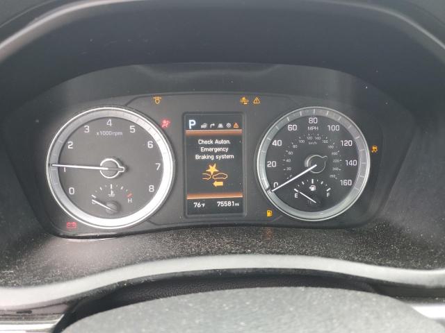 5NPE34AF6JH716039 - 2018 HYUNDAI SONATA SPORT Noir photo 9