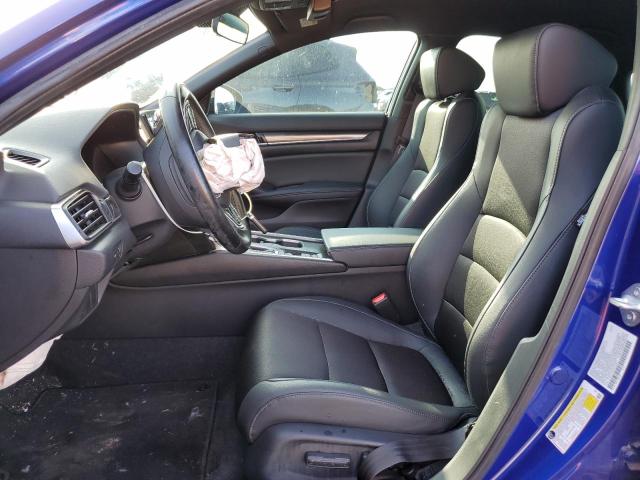 1HGCV1F37NA124677 - 2022 HONDA ACCORD SPORT Bleu photo 7