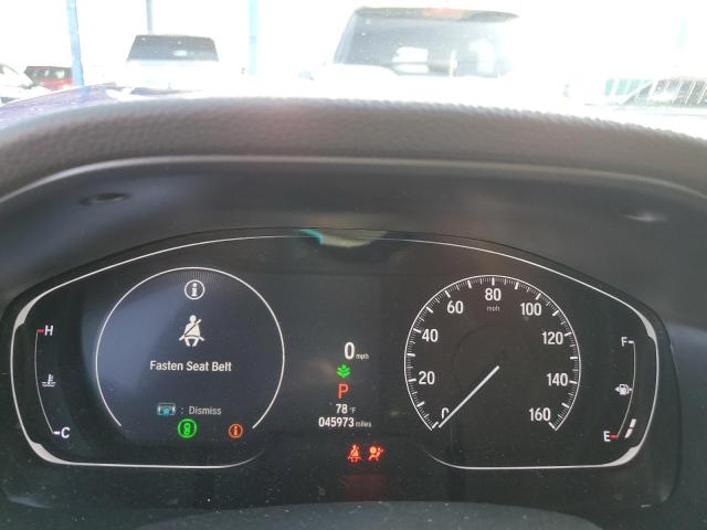 1HGCV1F37NA124677 - 2022 HONDA ACCORD SPORT Bleu photo 9