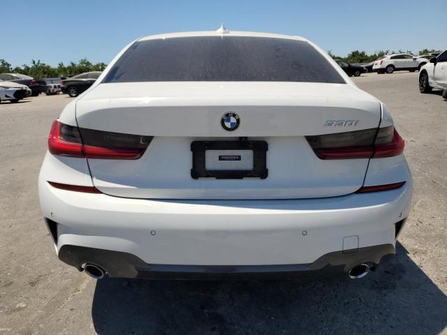 3MW5R1J01M8B73440 - 2021 BMW 330I WHITE photo 6