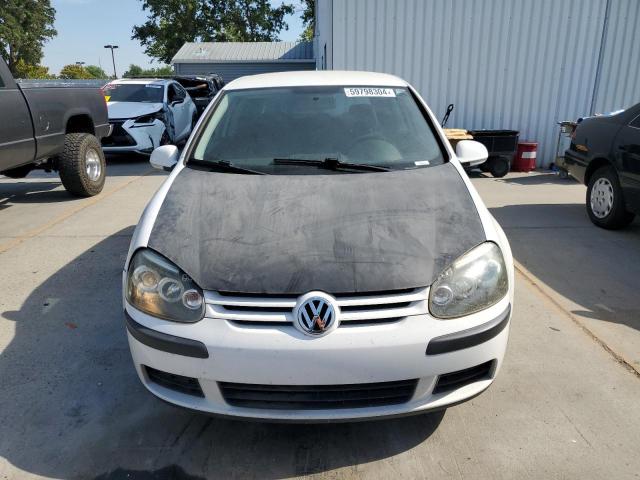 WVWAS71K67W026407 - 2007 VOLKSWAGEN RABBIT WHITE photo 5