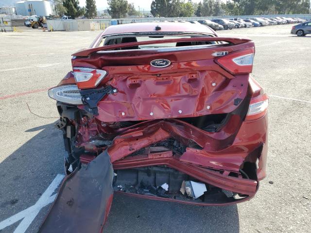 3FA6P0SU5ER111646 - 2014 FORD FUSION TITANIUM PHEV RED photo 6