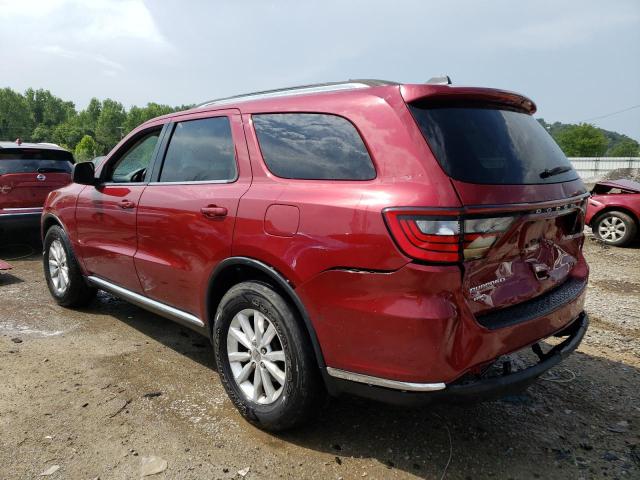 1C4RDJAG6FC245373 - 2015 DODGE DURANGO SXT RED photo 2