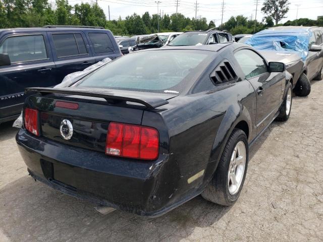 1ZVHT82H265137610 - 2006 FORD MUSTANG GT BLACK photo 3