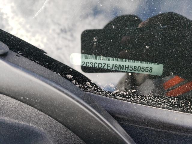 2C3CDZFJ6MH580558 - 2021 DODGE CHALLENGER R/T SCAT PACK BLACK photo 12