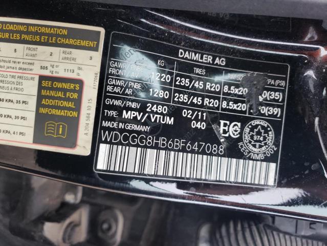 WDCGG8HB6BF647088 - 2011 MERCEDES-BENZ GLK 350 4MATIC BLACK photo 13