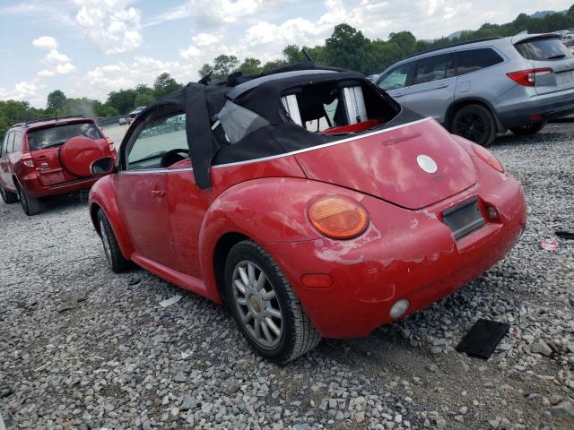 3VWBM31Y15M313756 - 2005 VOLKSWAGEN NEW BEETLE GL 红色 照片 2