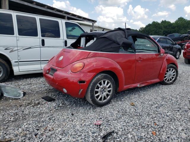 3VWBM31Y15M313756 - 2005 VOLKSWAGEN NEW BEETLE GL 红色 照片 3