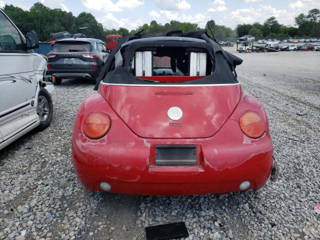 3VWBM31Y15M313756 - 2005 VOLKSWAGEN NEW BEETLE GL 红色 照片 6