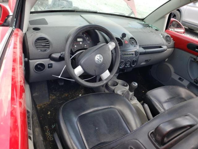 3VWBM31Y15M313756 - 2005 VOLKSWAGEN NEW BEETLE GL 红色 照片 8