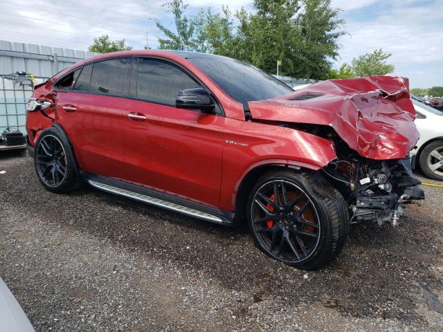 4JGED7FB9JA103646 - 2018 MERCEDES-BENZ GLE COUPE 63 AMG-S RED photo 4