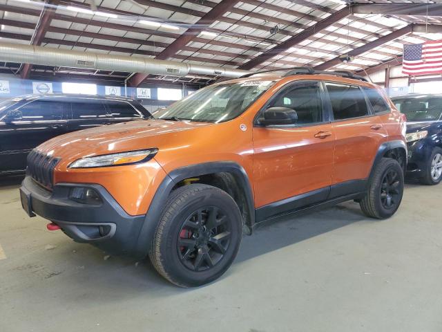 1C4PJMBS8FW727992 - 2015 JEEP CHEROKEE TRAILHAWK ORANGE photo 1