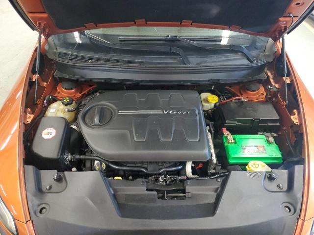 1C4PJMBS8FW727992 - 2015 JEEP CHEROKEE TRAILHAWK ORANGE photo 12