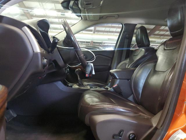 1C4PJMBS8FW727992 - 2015 JEEP CHEROKEE TRAILHAWK ORANGE photo 7