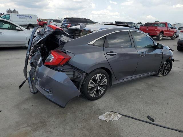 19XFC1F7XGE015165 - 2016 HONDA CIVIC EXL GRAY photo 3