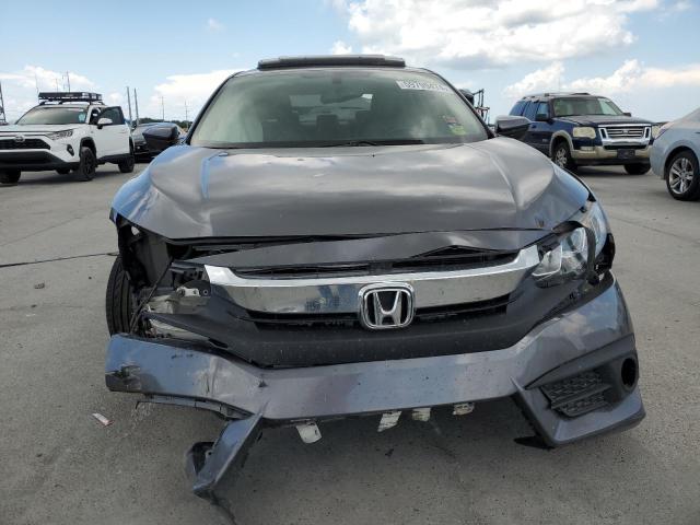 19XFC1F7XGE015165 - 2016 HONDA CIVIC EXL ნაცრისფერი ფოტო 5