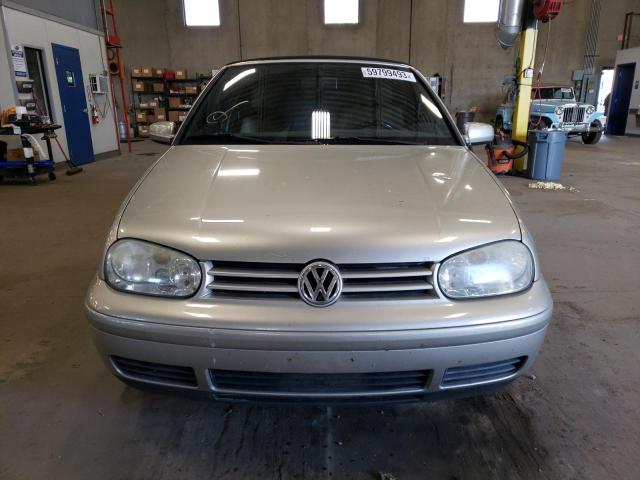 3VWDC21V21M802480 - 2001 VOLKSWAGEN CABRIO GLX 米色 照片 5