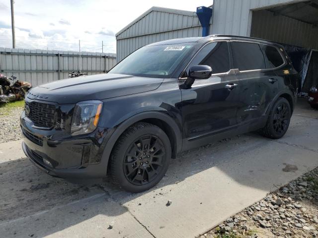 5XYP5DHC7MG107424 - 2021 KIA TELLURIDE SX BLACK photo 1