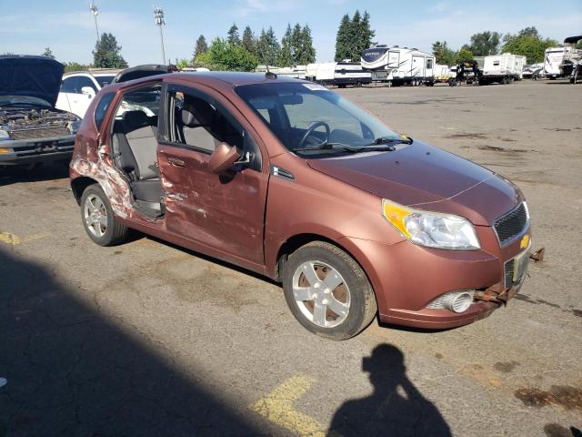 KL1TD6DE8BB213691 - 2011 CHEVROLET AVEO LS 棕色 照片 4