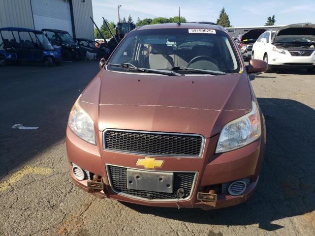 KL1TD6DE8BB213691 - 2011 CHEVROLET AVEO LS 棕色 照片 5