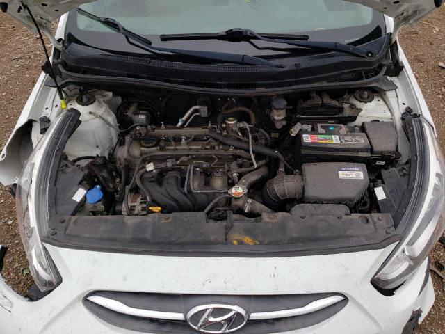 KMHCT4AE3HU317521 - 2017 HYUNDAI ACCENT SE WHITE photo 11