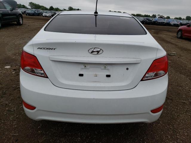 KMHCT4AE3HU317521 - 2017 HYUNDAI ACCENT SE WHITE photo 6