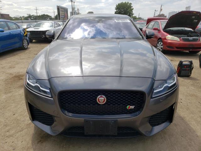 SAJBM4BV4HCY46298 - 2017 JAGUAR XF S GRAY photo 5