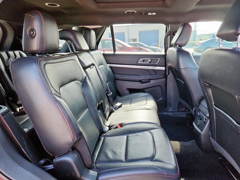 1FM5K8GT1JGC93281 - 2018 FORD EXPLORER SPORT Червоний фото 11